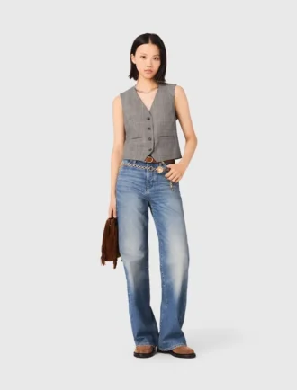 Gilet sur mesure à carreaux Gilet sur mesure à carreaux