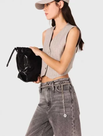 Gilet sur mesure à strass