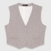 Gilet sur mesure à strass Gilet sur mesure à strass