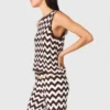 Haut au crochet en zigzag Haut au crochet en zigzag