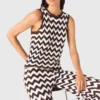 Haut au crochet en zigzag Haut au crochet en zigzag