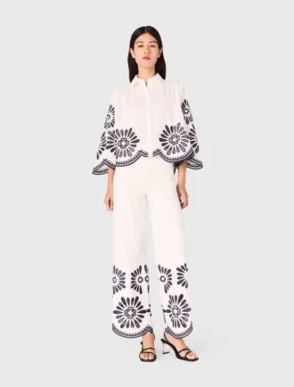 Haut court en crochet