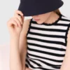 Chapeau bob réversible à imprimé fruits
