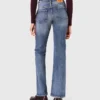 Jean bootcut avec poches zippées