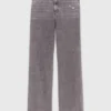 Jean à jambes larges avec ceinture à maillons Jean à jambes larges avec ceinture à maillons