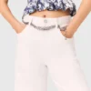 Jean taille haute à jambes larges Jean taille haute à jambes larges