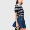 Jupe courte en denim Jupe courte en denim