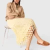 Jupe en crochet avec strass Jupe en crochet avec strass
