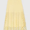 Jupe en crochet avec strass Jupe en crochet avec strass