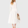 Jupe longue en taffetas