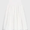 Jupe longue en taffetas