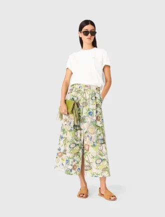 Jupe longue imprimée avec short Jupe longue imprimée avec short