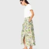 Jupe longue imprimée avec short Jupe longue imprimée avec short