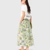 Jupe longue imprimée avec short Jupe longue imprimée avec short