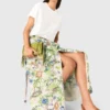 Jupe longue imprimée avec short Jupe longue imprimée avec short