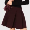 Jupe plissée courte