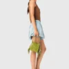 Jupe-short ballon en chambray Jupe-short ballon en chambray