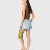 Jupe-short ballon en chambray Jupe-short ballon en chambray