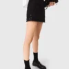 Jupe-short brodée