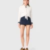 Jupe-short à effet superposé Jupe-short à effet superposé