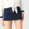 Jupe-short à effet superposé Jupe-short à effet superposé