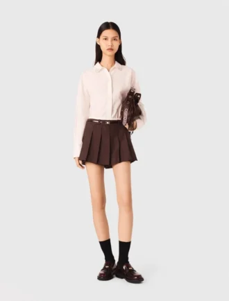 Jupe-short plissée Jupe-short plissée