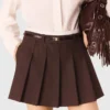 Jupe-short plissée Jupe-short plissée