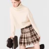Kilt à carreaux strass