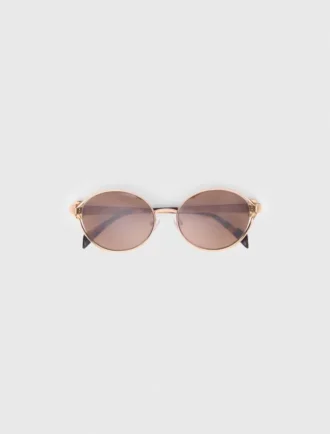 Lunettes de soleil rondes