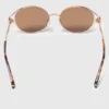 Lunettes de soleil rondes