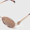 Lunettes de soleil rondes