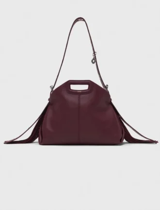 M Bag en cuir lisse