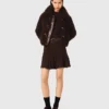 Manteau court bouclé Manteau court bouclé