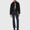 Manteau court bouclé Manteau court bouclé