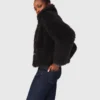 Manteau court bouclé Manteau court bouclé
