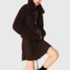 Manteau court bouclé Manteau court bouclé
