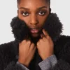 Manteau court bouclé Manteau court bouclé