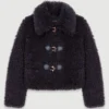 Manteau court bouclé Manteau court bouclé