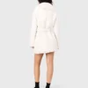 Manteau court ceinturé Manteau court ceinturé