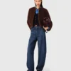 Manteau court en fausse fourrure Manteau court en fausse fourrure