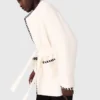 Manteau doublé avec ruban contrasté Manteau doublé avec ruban contrasté