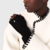 Manteau doublé avec ruban contrasté Manteau doublé avec ruban contrasté