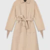 Manteau en laine longue Manteau en laine longue