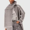 Manteau long réversible Manteau long réversible