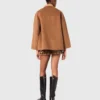 Manteau mi-long réversible Manteau mi-long réversible