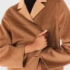 Manteau mi-long réversible Manteau mi-long réversible
