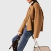Manteau réversible avec col amovible Manteau réversible avec col amovible