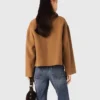 Manteau réversible avec col amovible Manteau réversible avec col amovible