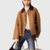 Manteau réversible avec col amovible Manteau réversible avec col amovible