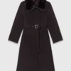 Manteau réversible avec col amovible Manteau réversible avec col amovible